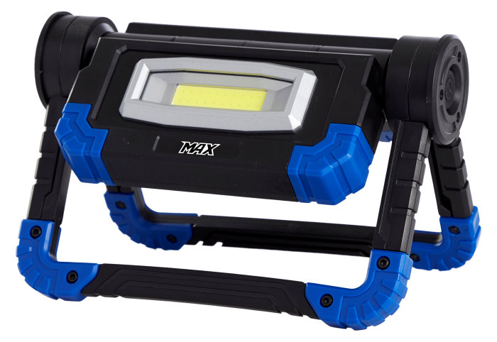 Arbeidslampe LED 2 x 5 W foldbar